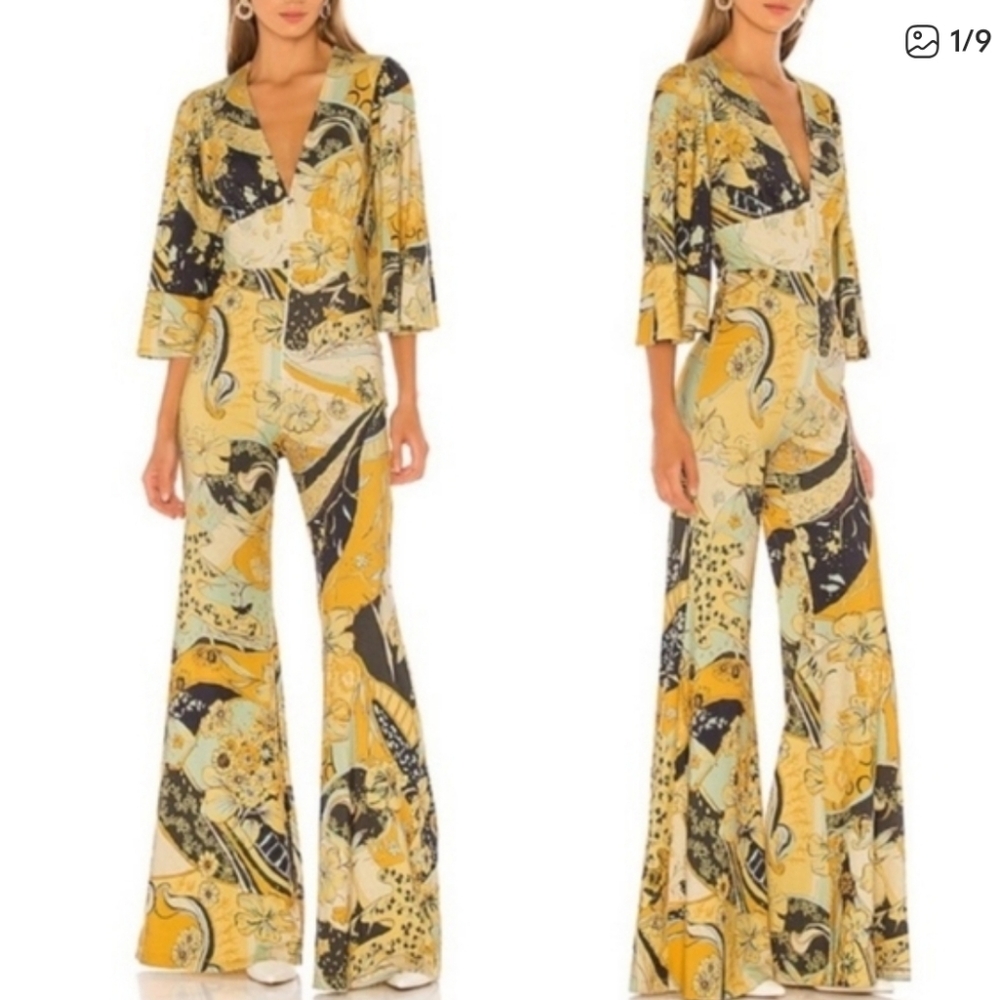 Free People Night Fever Jumpsuit